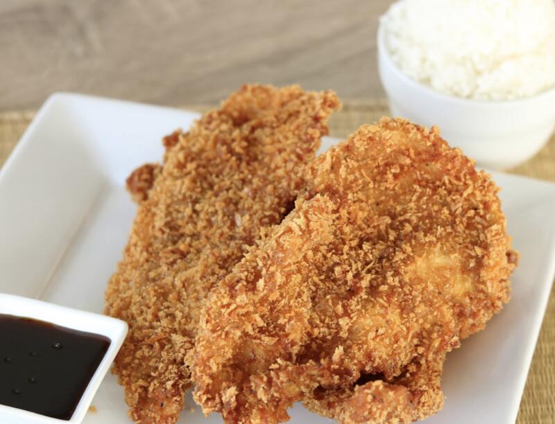 CRISPY GARLIC CHICKEN